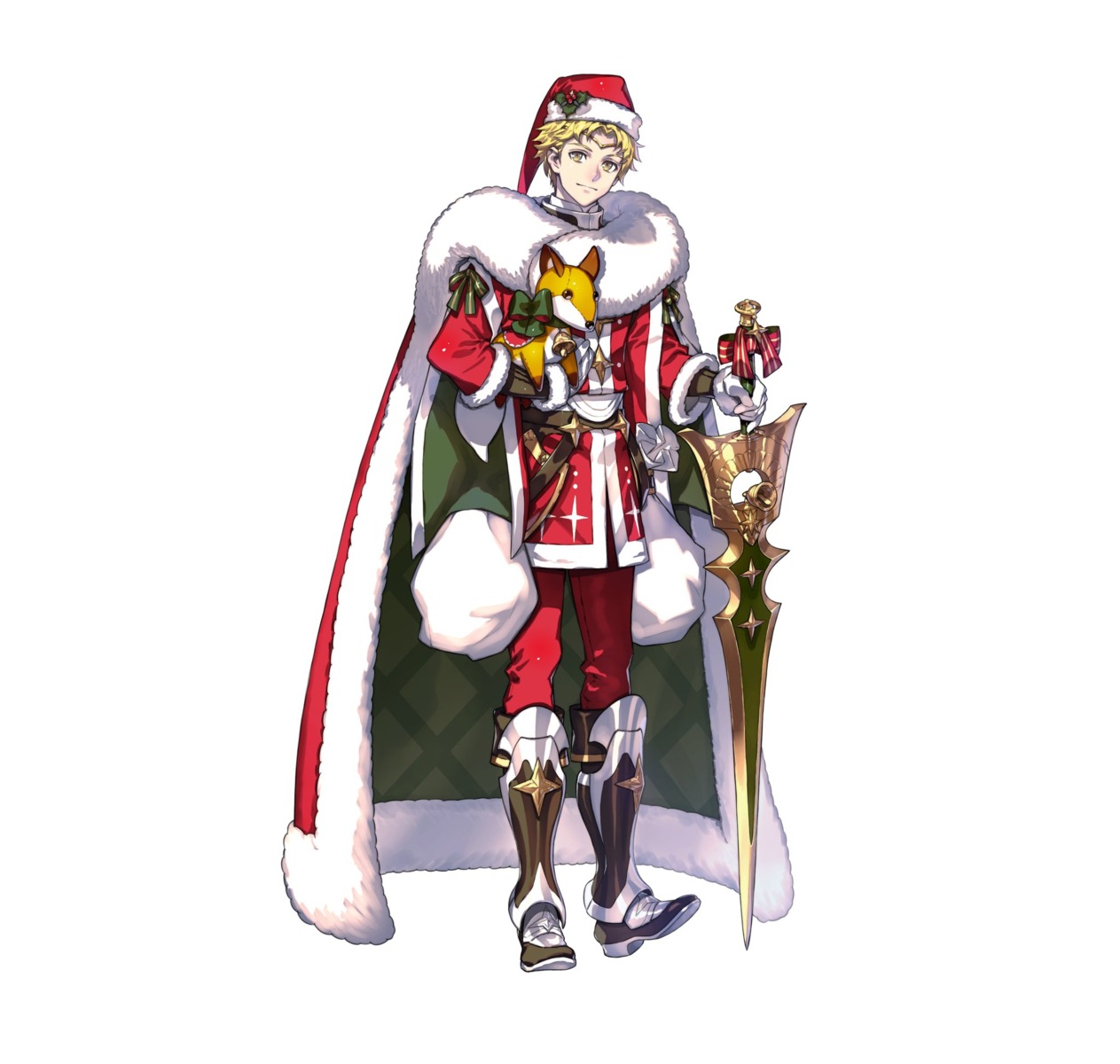 christmas fire_emblem fire_emblem:_rekka_no_ken fire_emblem_heroes fujisaka_kimihiko heels nintendo sword zephyr