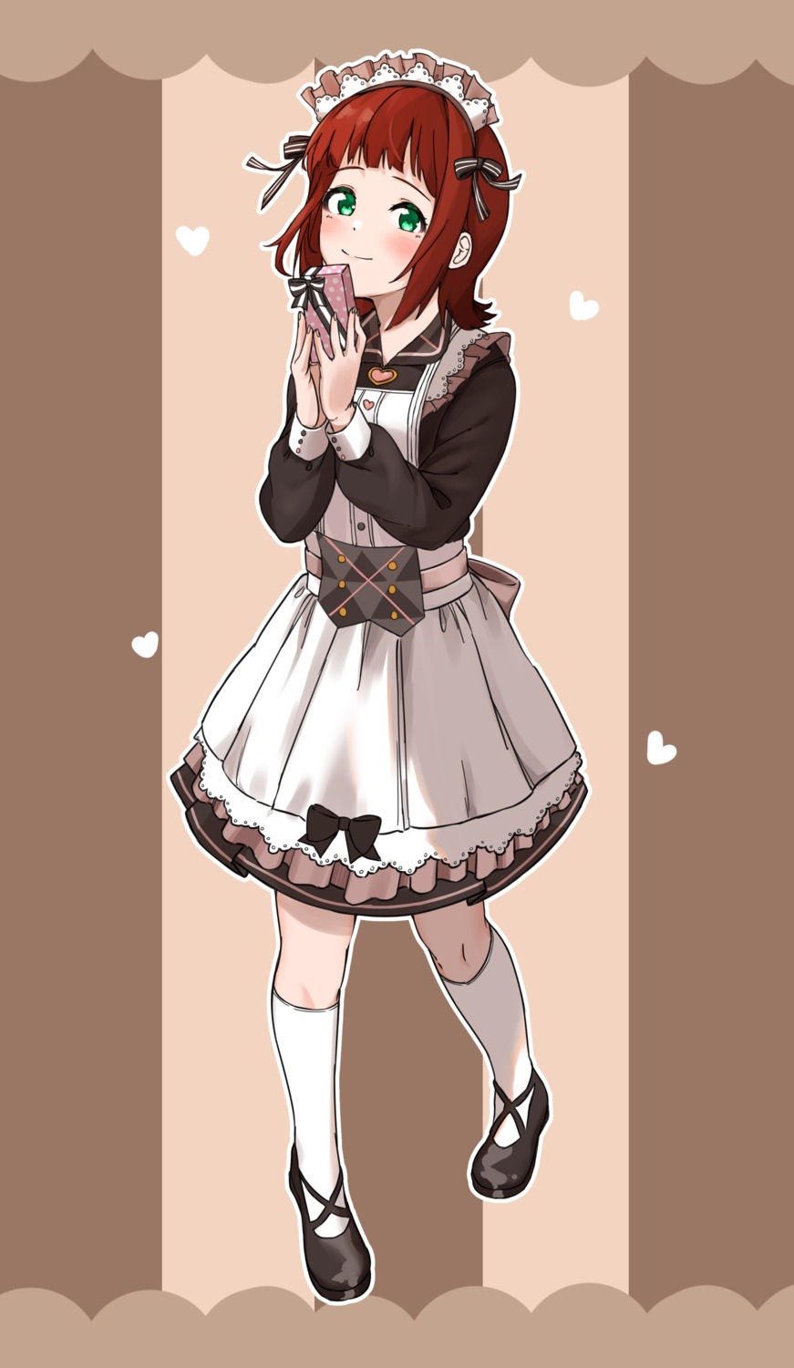 amami_haruka maguroya maid the_idolm@ster