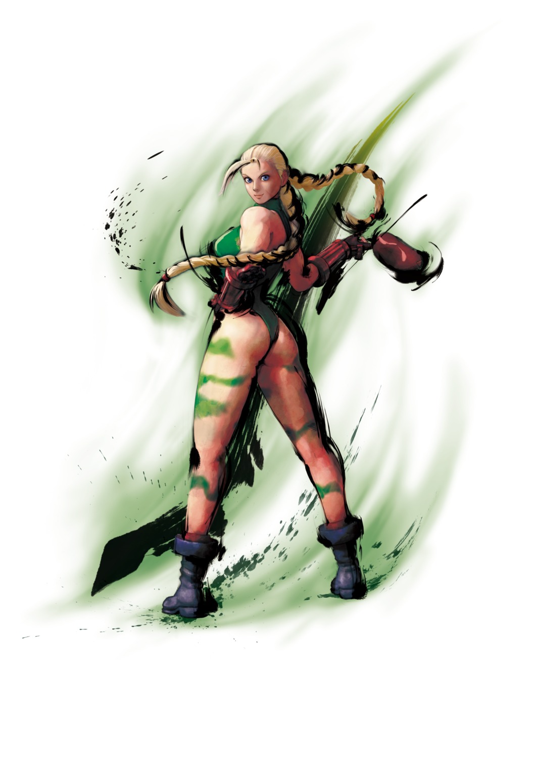 ass cammy_white capcom ikeno_daigo leotard street_fighter street_fighter_iv thong