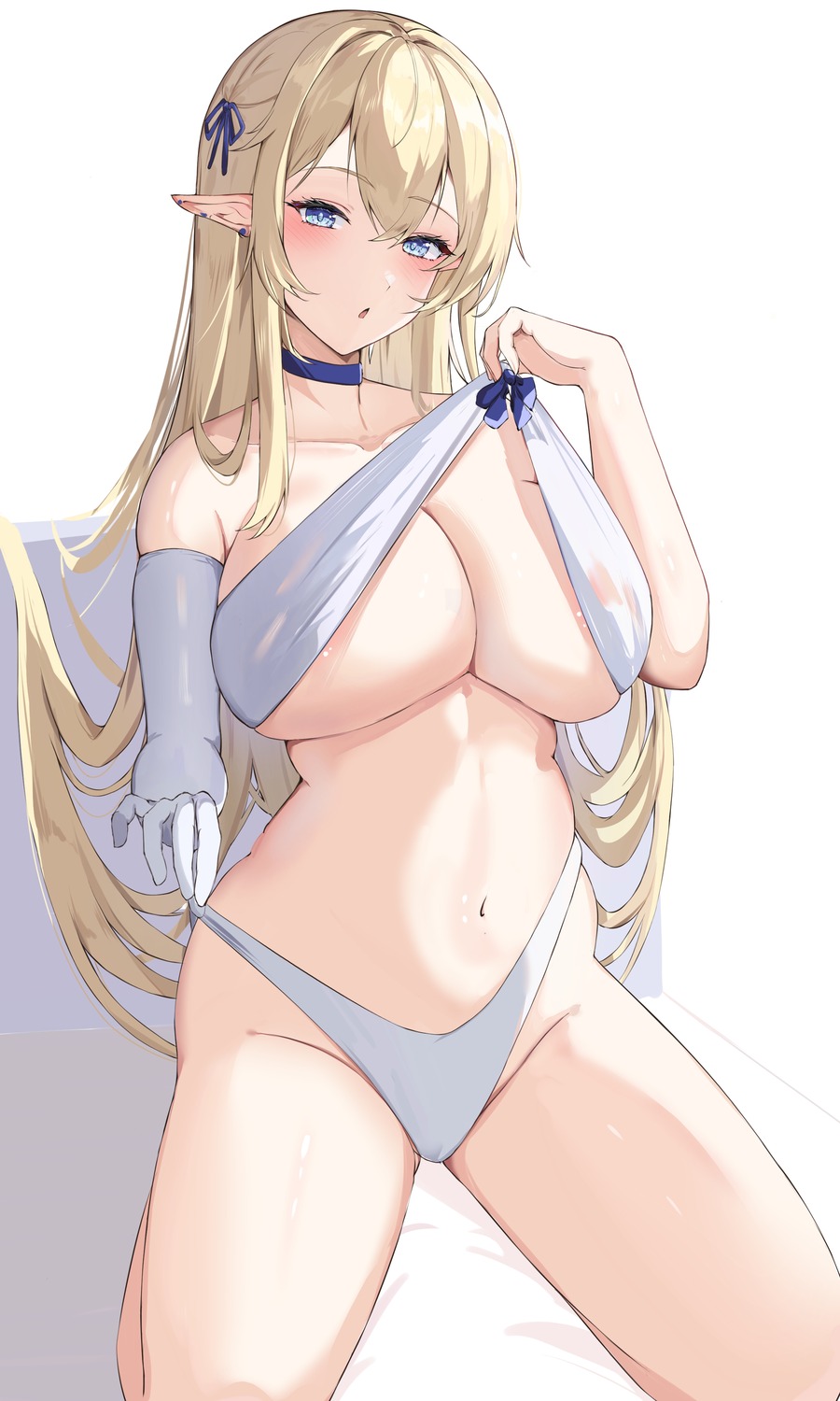 elf mitty_(artist) pointy_ears undressing