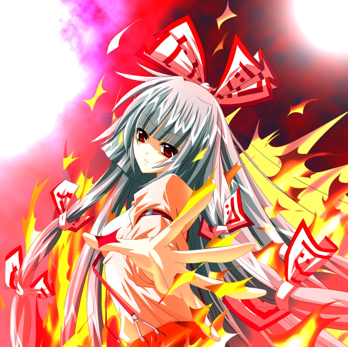 fujiwara_no_mokou touhou