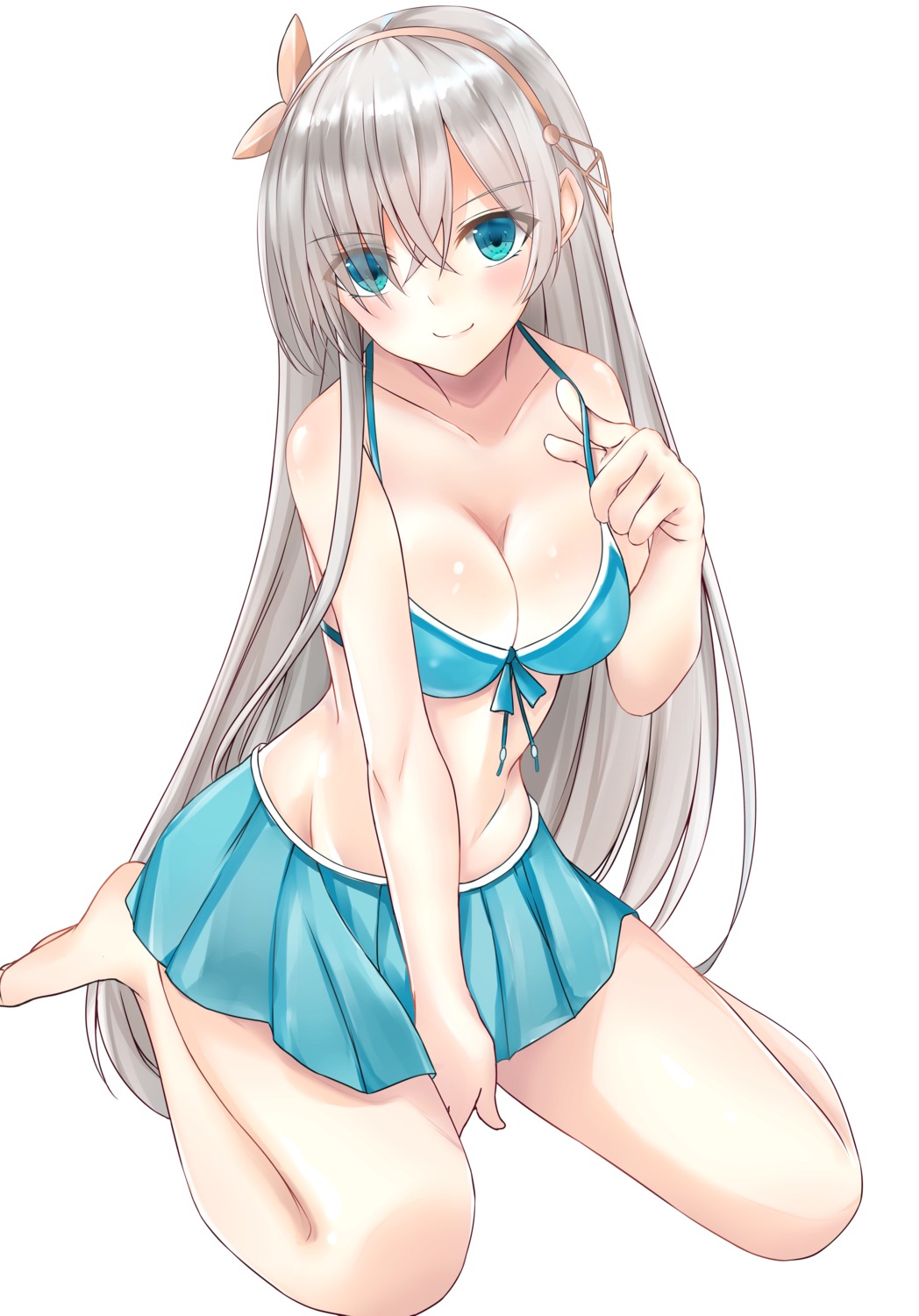 anastasia_(fate/grand_order) bikini cleavage fate/grand_order suku_uemon swimsuits