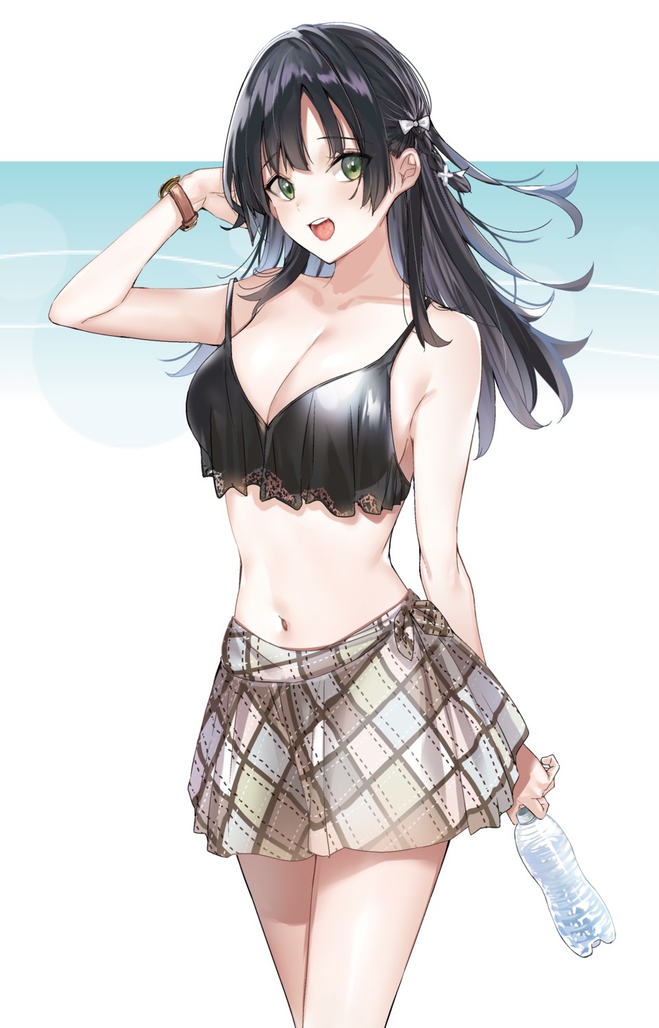 bikini_top hitotsuba_kaede kakao ryoushin_no_shakkin_wo_katagawari_shite_morau_jouken_wa_nihonichi_kawaii_joshikousei_to_issho_ni_kurasu_koto_deshita. swimsuits