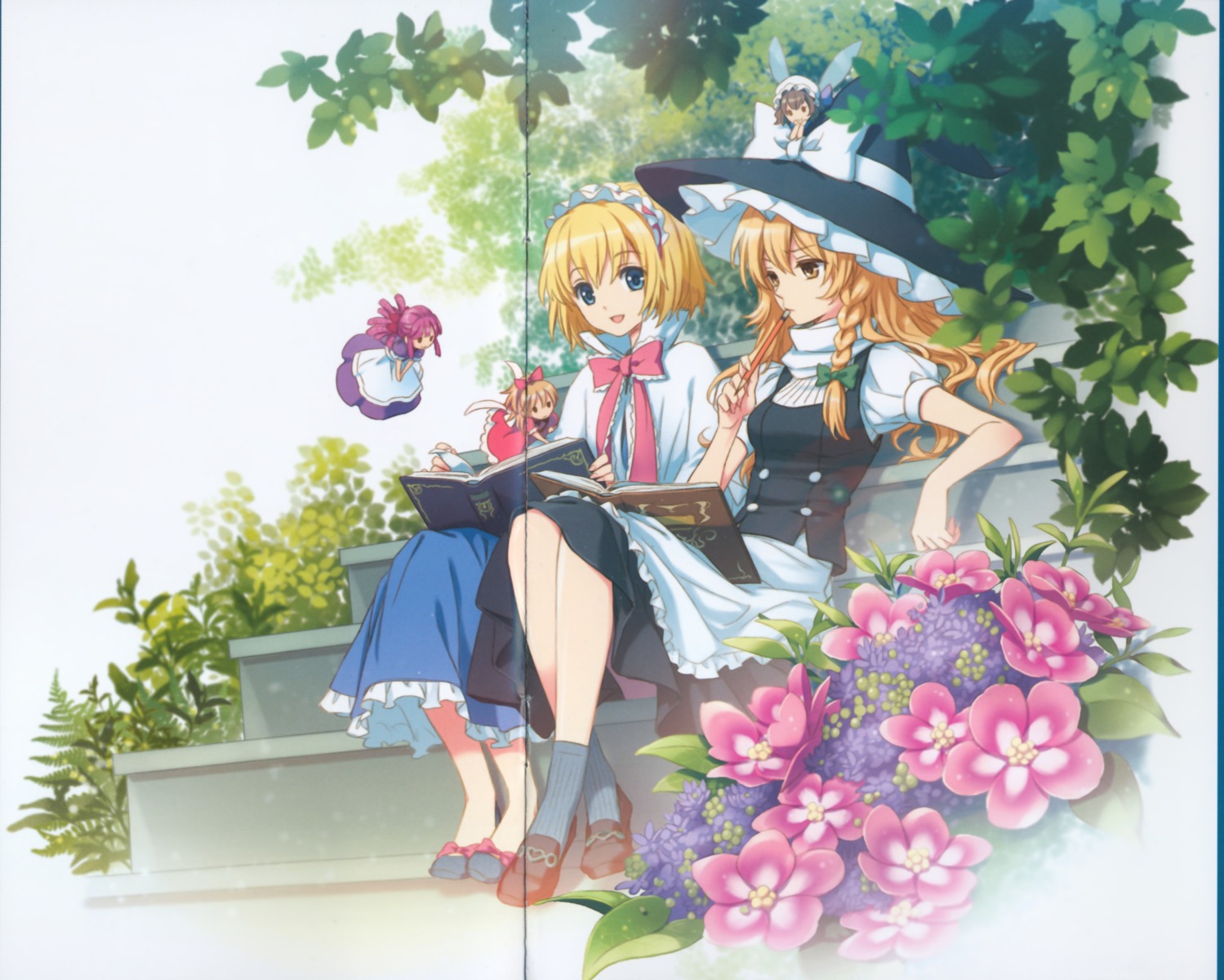 alice_margatroid an2a crease fixme gap kirisame_marisa touhou wind_mail