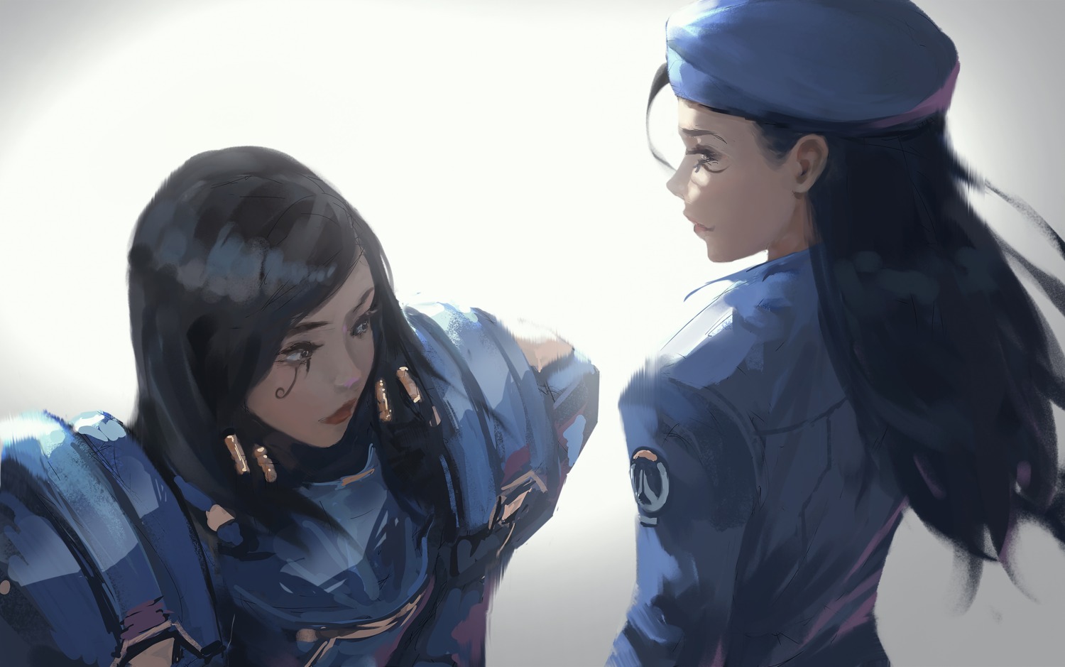 ana_(overwatch) overwatch pharah wlop