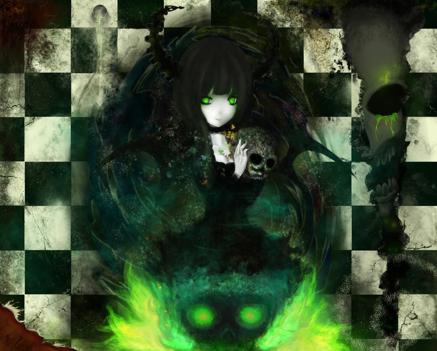 black_rock_shooter dead_master vocaloid zhb