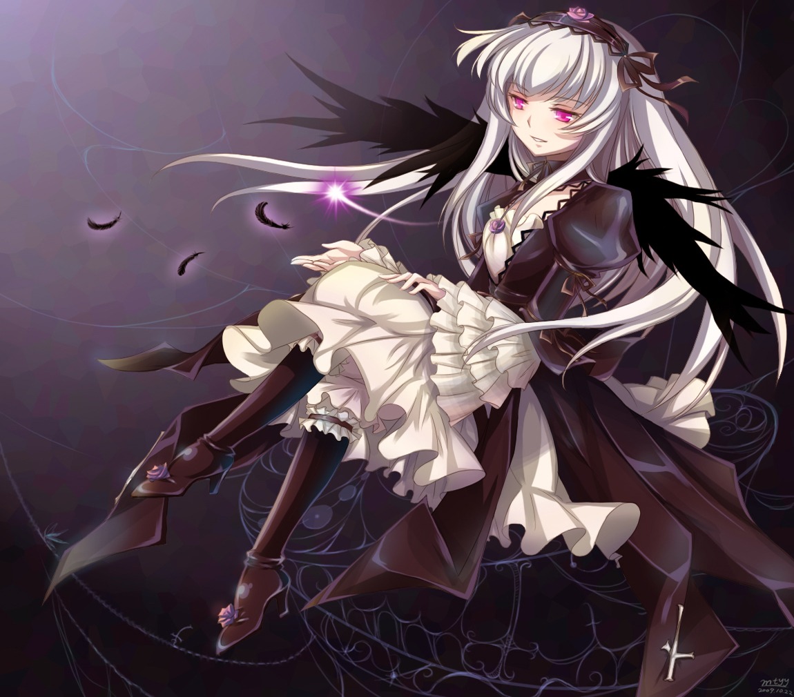 lolita_fashion mtyy rozen_maiden suigintou wings