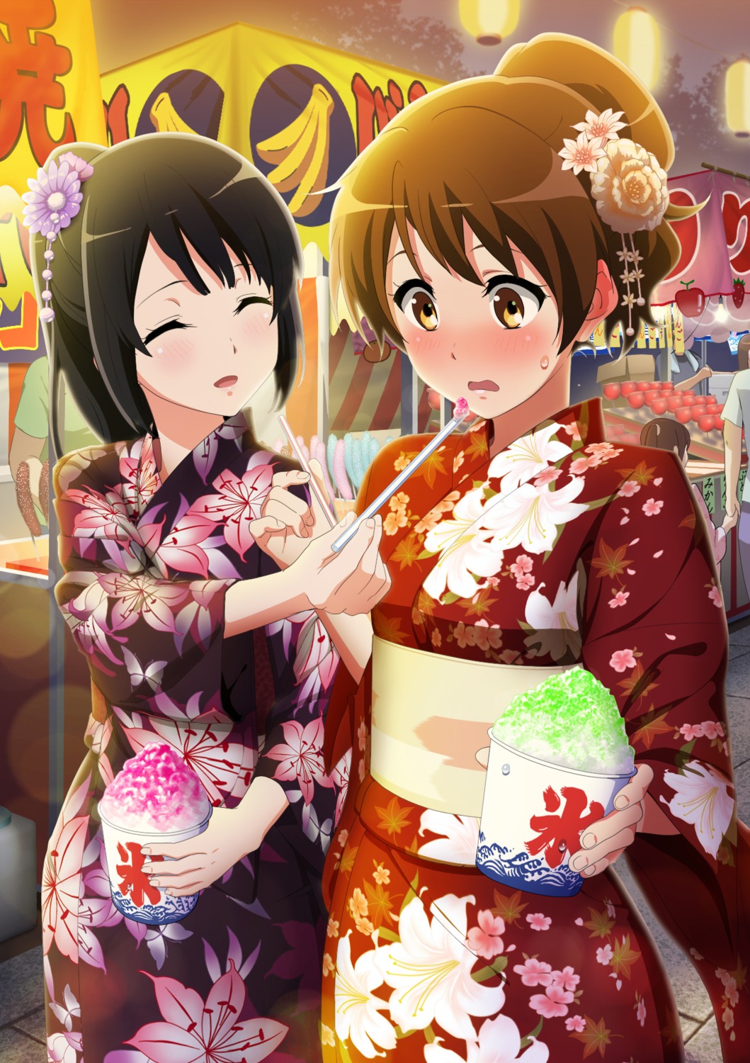 hibike!_euphonium kousaka_reina oumae_kumiko sonouchi yukata