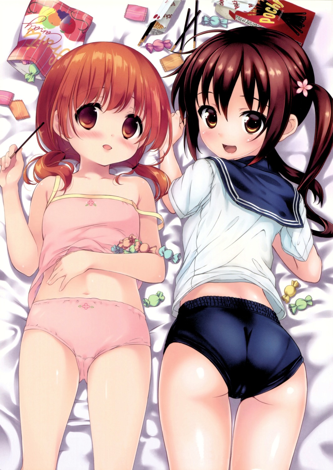 ass buruma cameltoe kisaragi_miyu lingerie loli mapuru pantsu seifuku