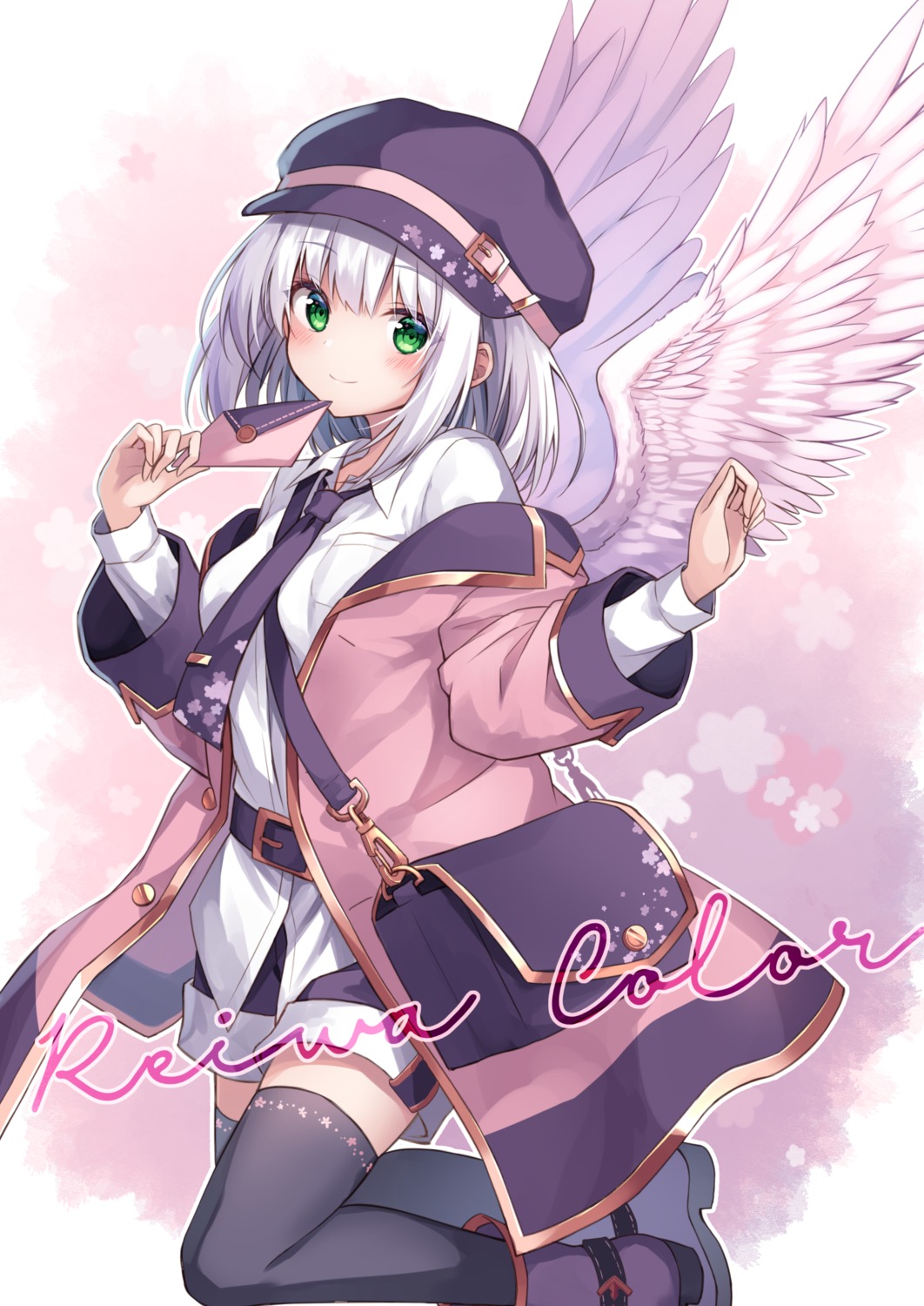 kure~pu thighhighs uniform wings