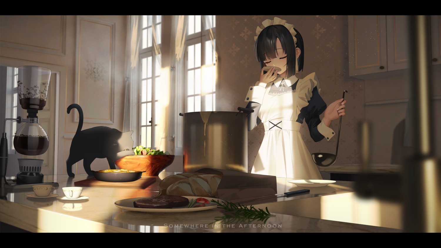 aya_(lezon) maid neko