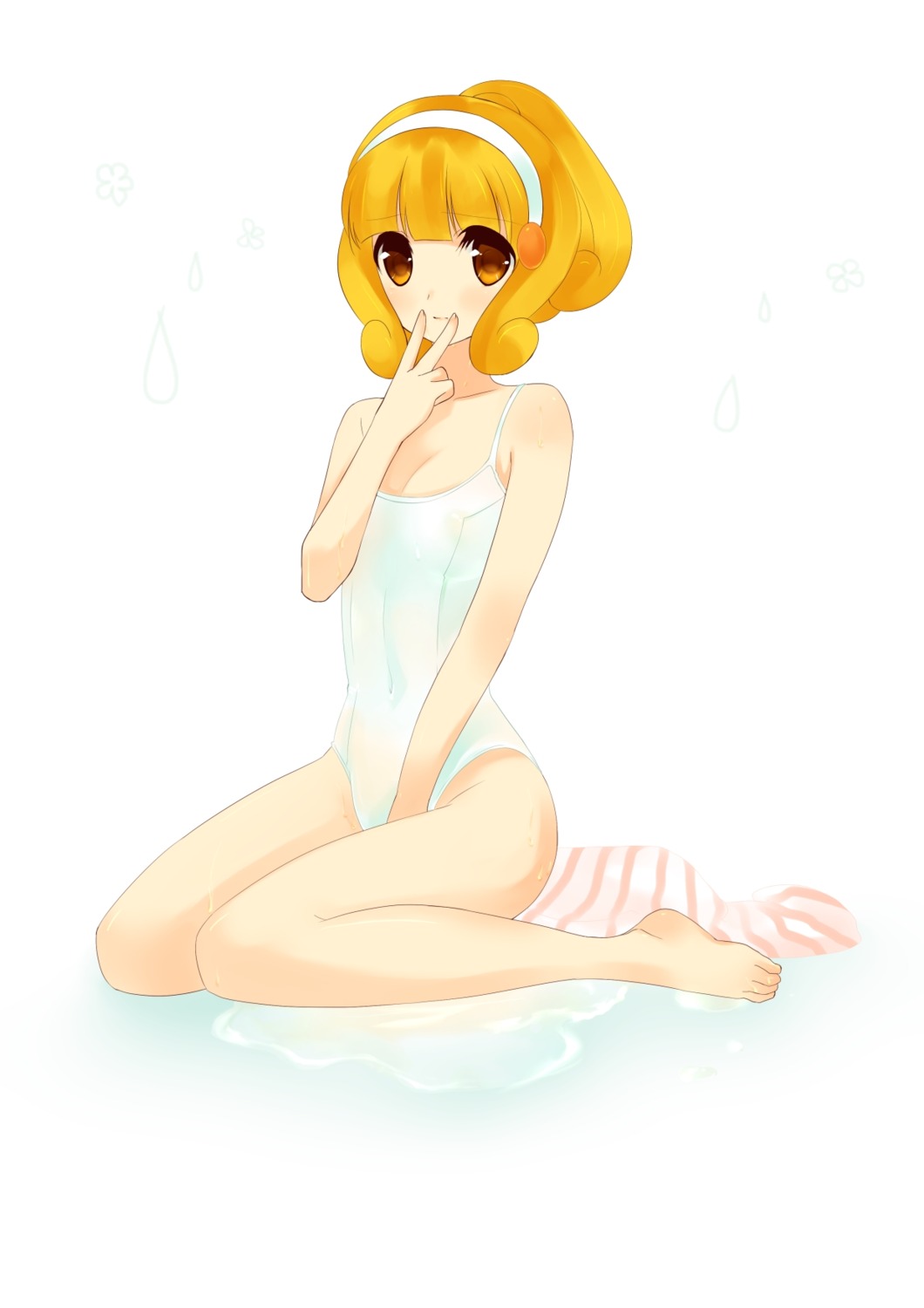 cleavage kise_yayoi mitsuhashi_taeko pretty_cure smile_precure! swimsuits