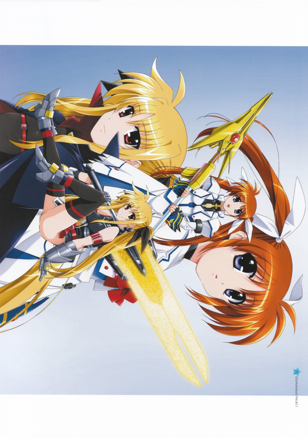 fate_testarossa mahou_shoujo_lyrical_nanoha mahou_shoujo_lyrical_nanoha_strikers takamachi_nanoha