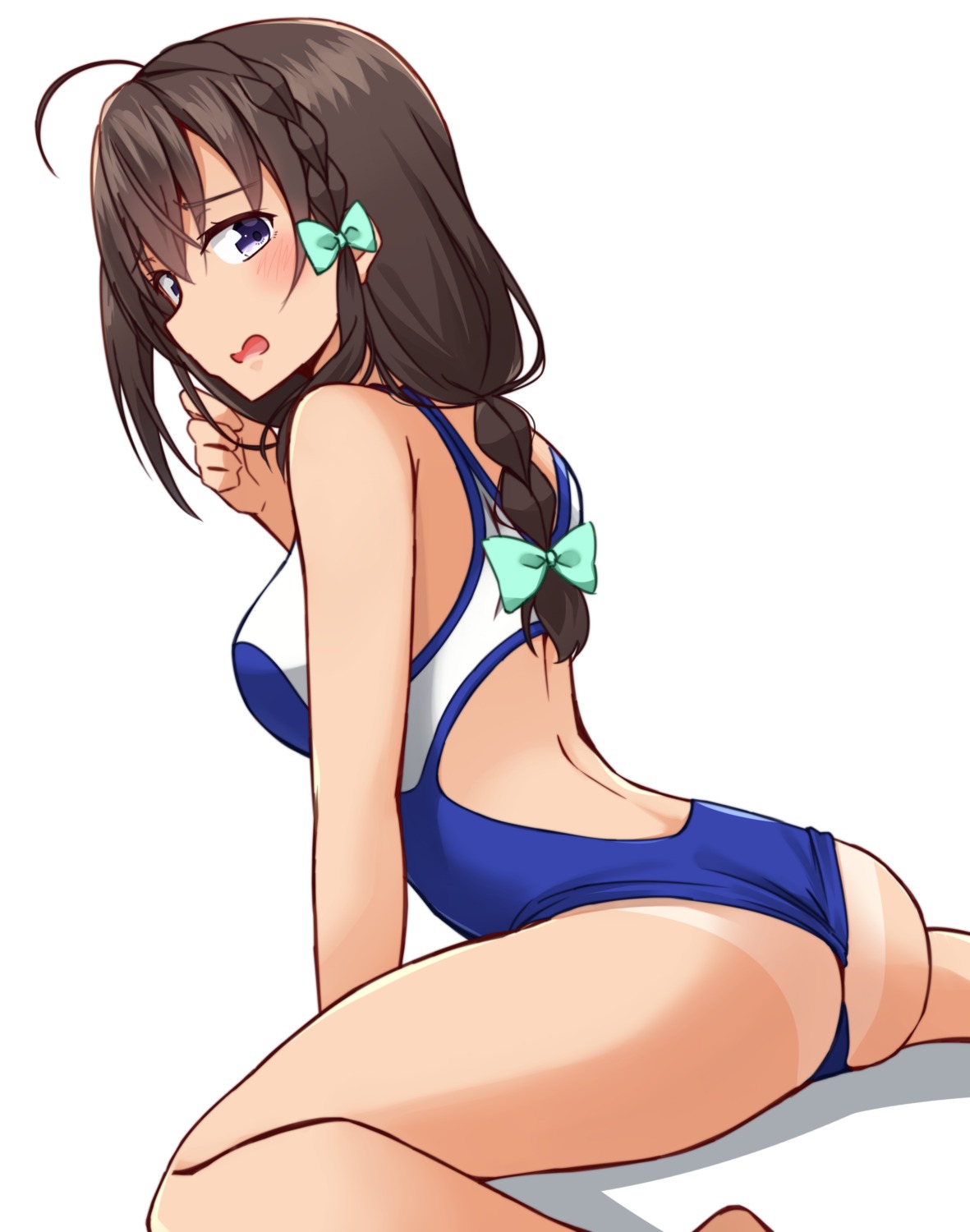 ass high_school_fleet kapatarou swimsuits tan_lines uchida_mayumi