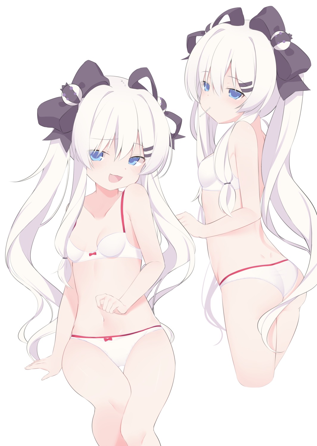 ass bra loli pantsu soul_worker stella_unibell thong usagimiko