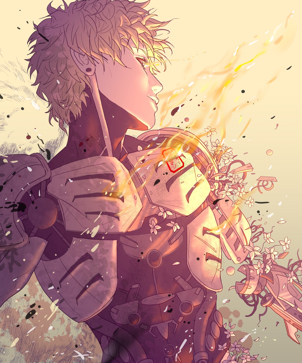 evartardadam genos male one_punch_man