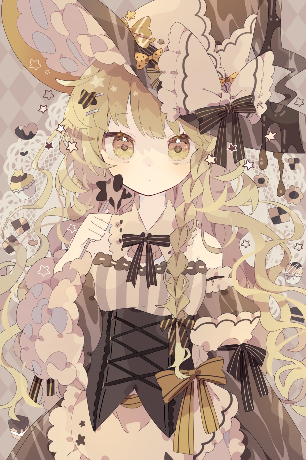 dress kirisame_marisa nikorashika no_bra touhou witch