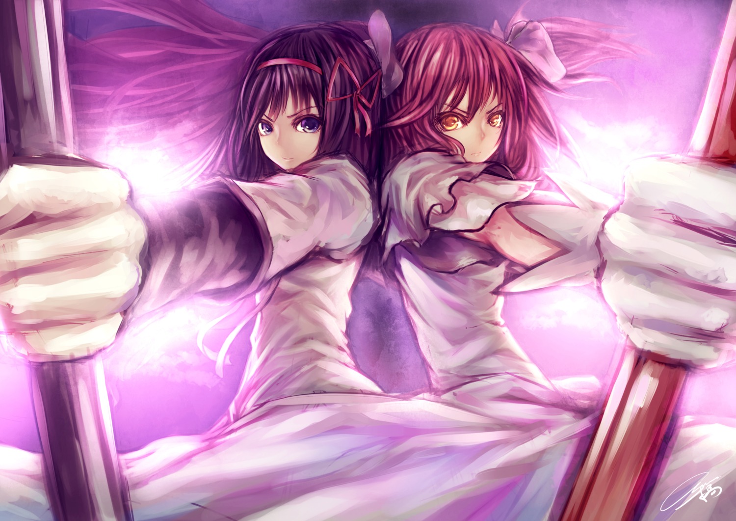 akemi_homura evan_yang kaname_madoka puella_magi_madoka_magica