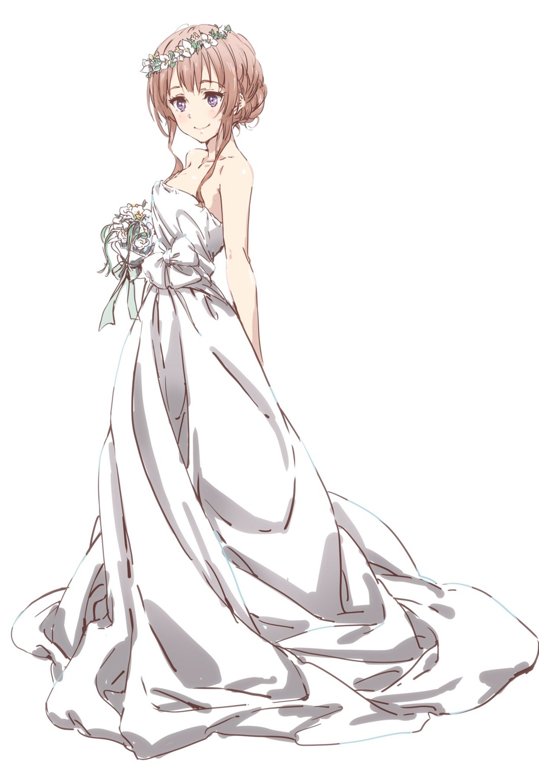 dress nakamura_kou wedding_dress