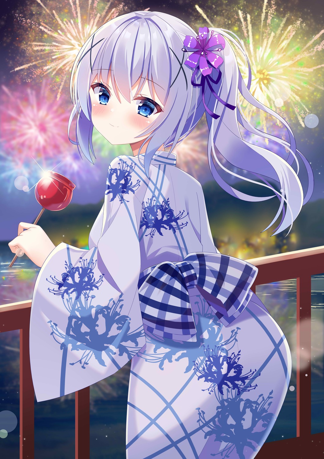 ass fengshen_chino gochuumon_wa_usagi_desu_ka? kafuu_chino yukata