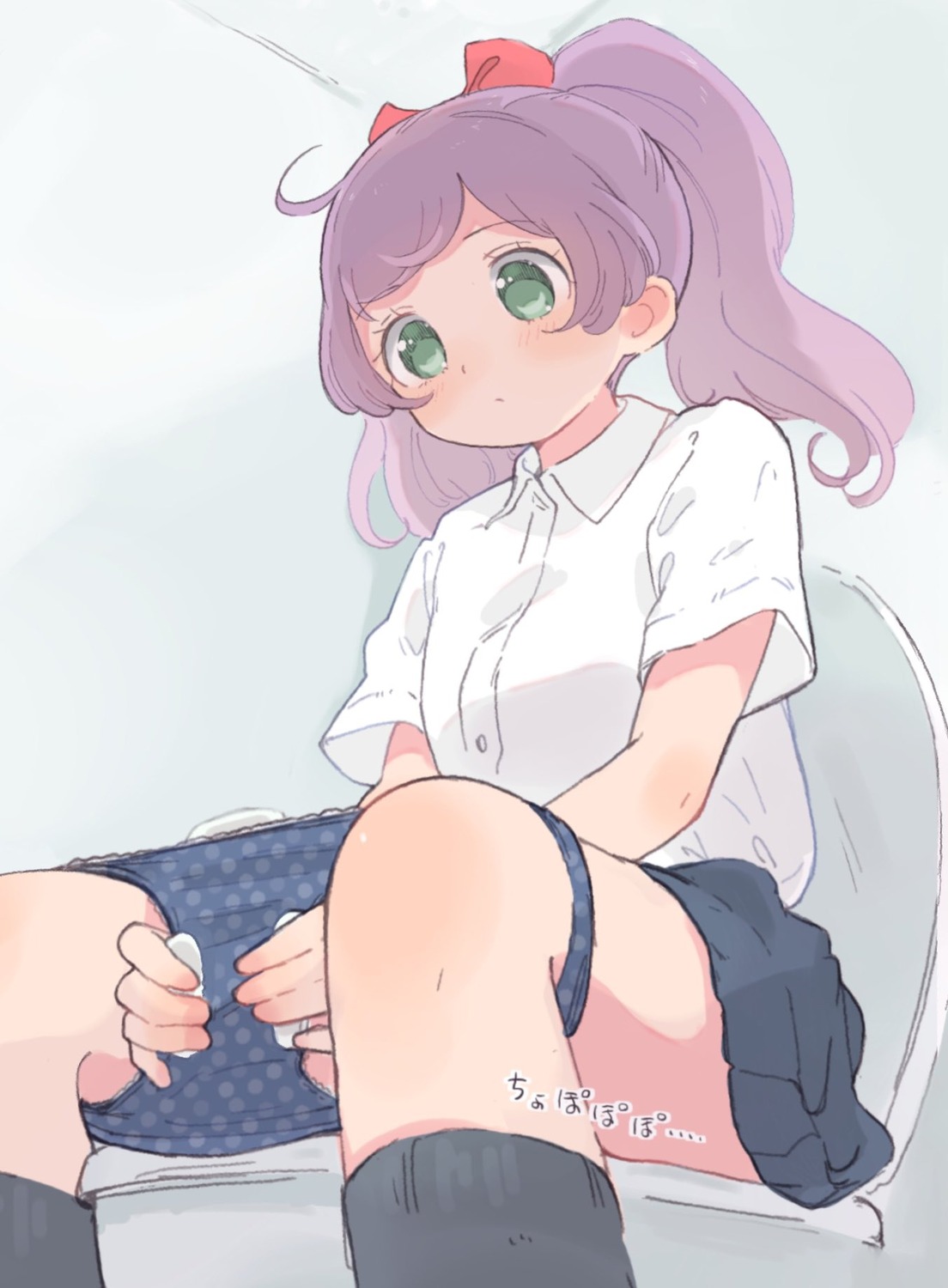 hyakumangoku_masurao manaka_lala pantsu panty_pull pretty_series pripara seifuku