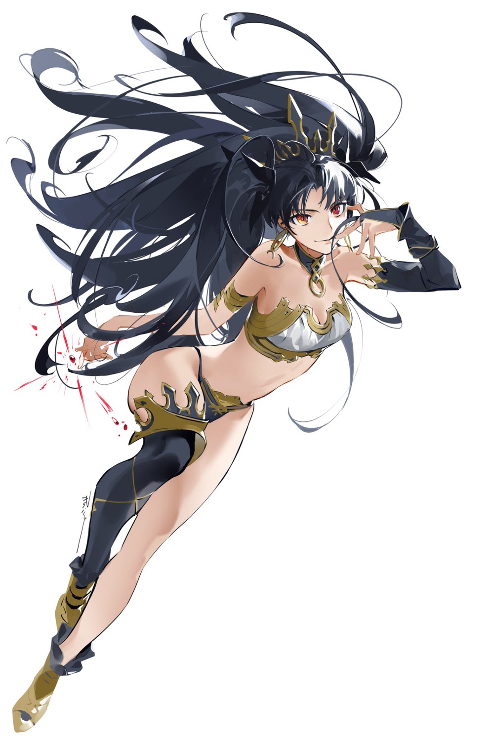 bikini_armor fate/grand_order ishtar_(fate/grand_order) ruint thighhighs