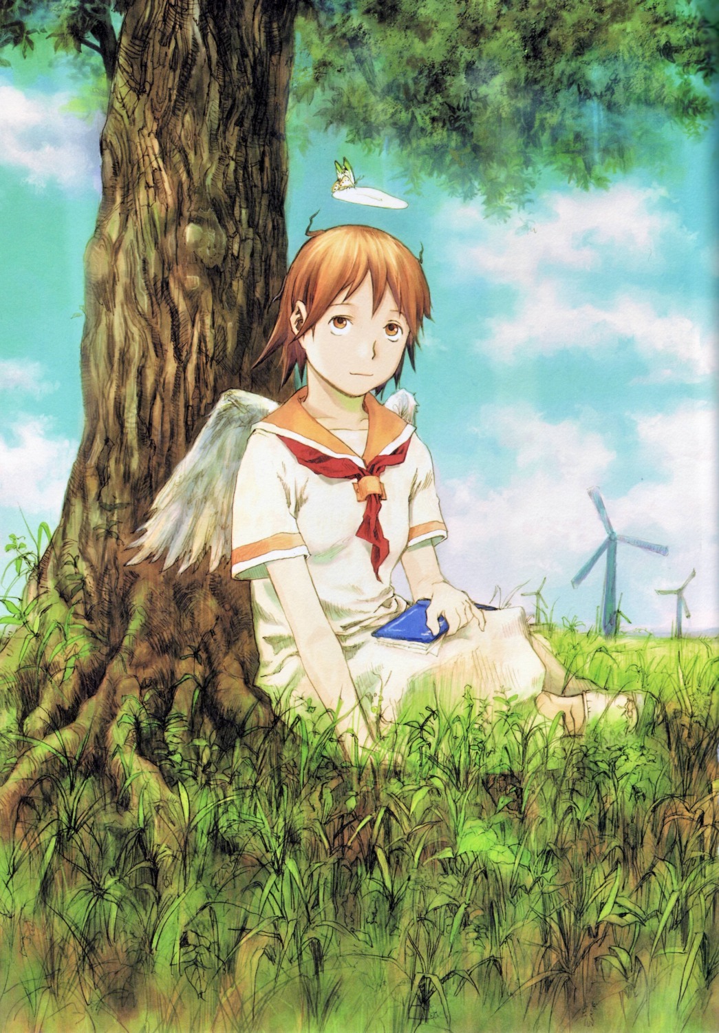 abe_yoshitoshi haibane_renmei rakka wings