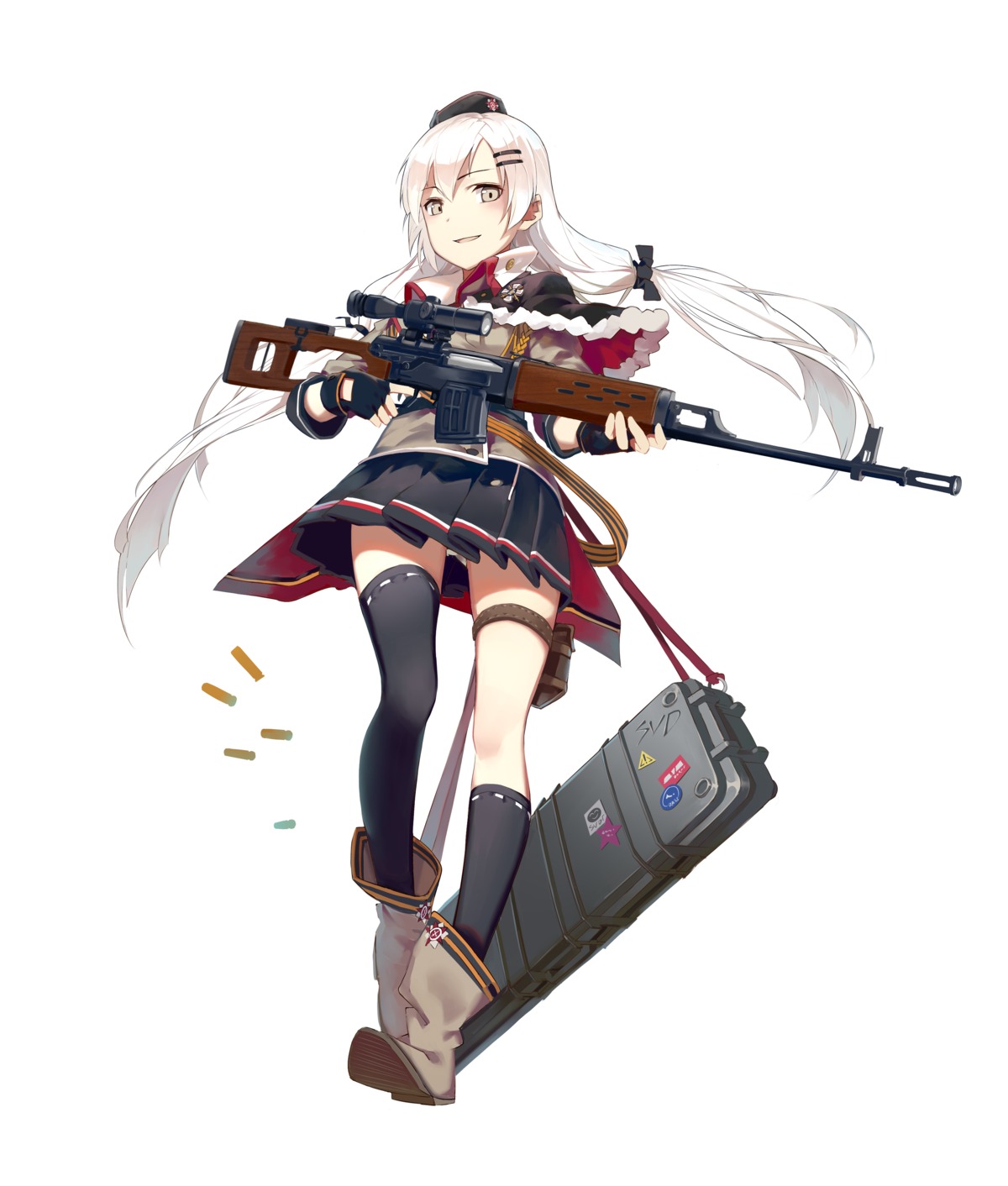 huanxiang heitu girls frontline svd (girls frontline) garter gun pantsu ...