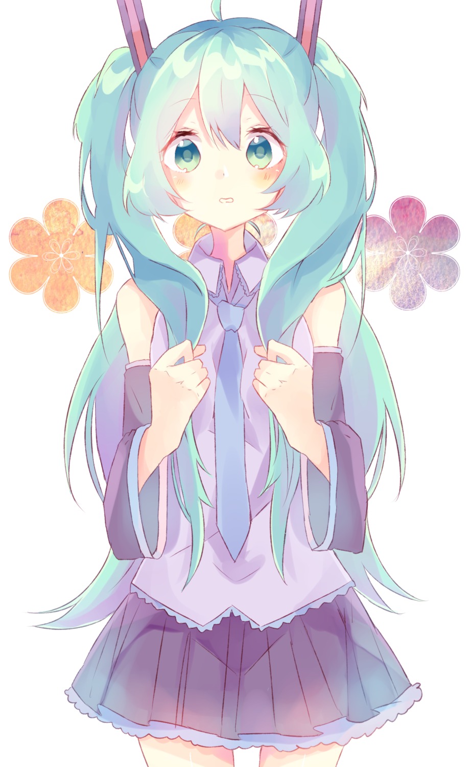 hatsune_miku tyanotya vocaloid