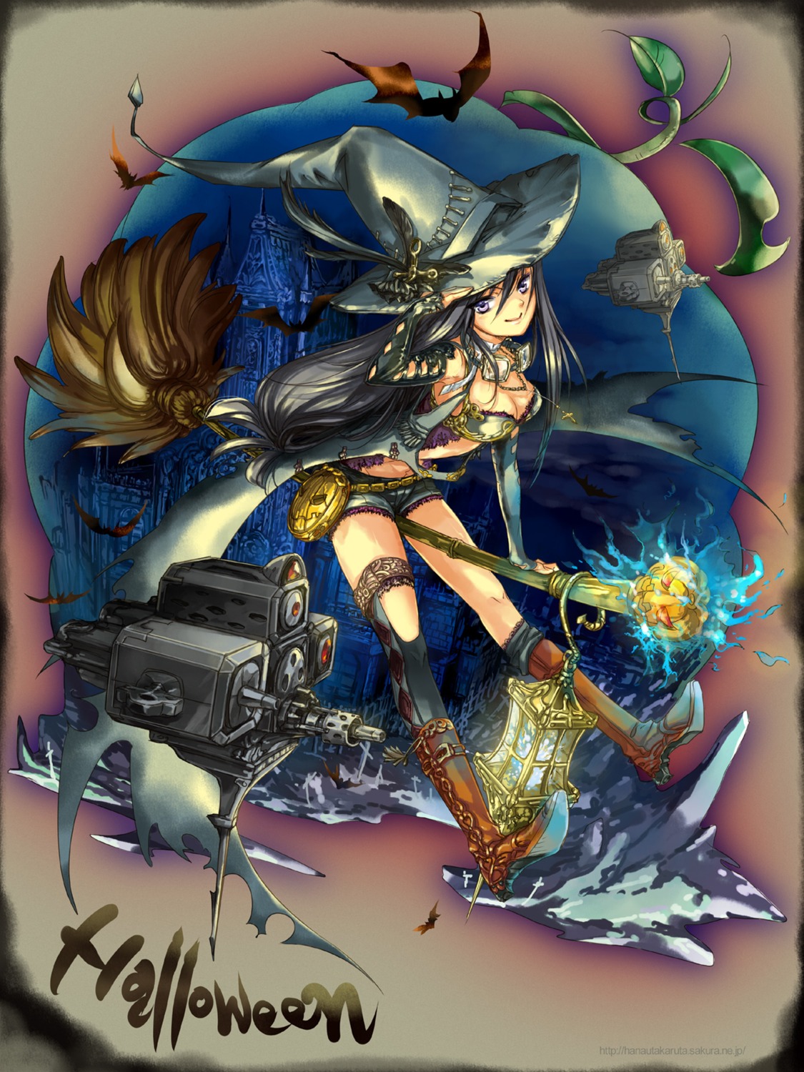 halloween kan_satomi witch