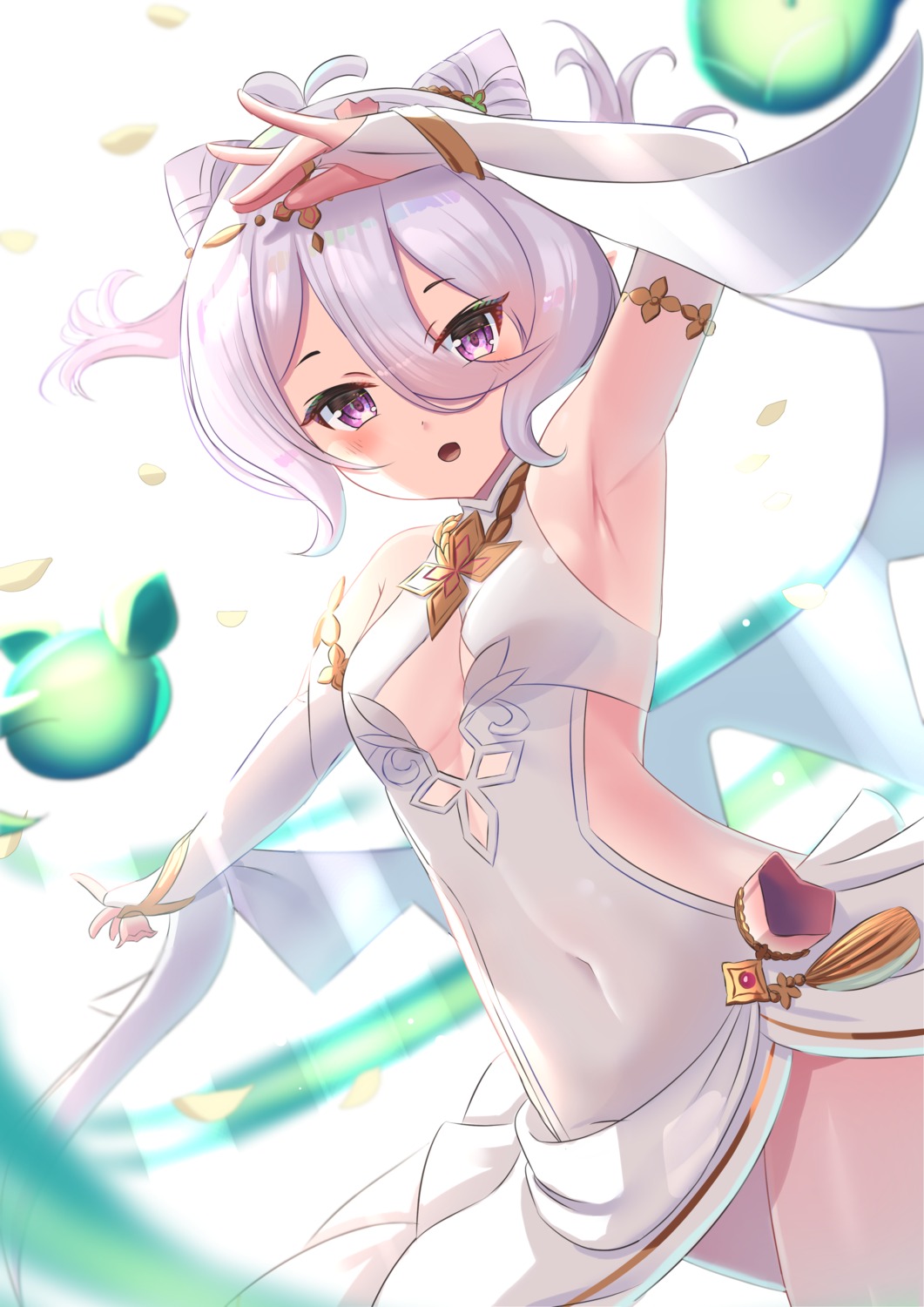 kokkoro no_bra pointy_ears princess_connect princess_connect!_re:dive wanderlucia