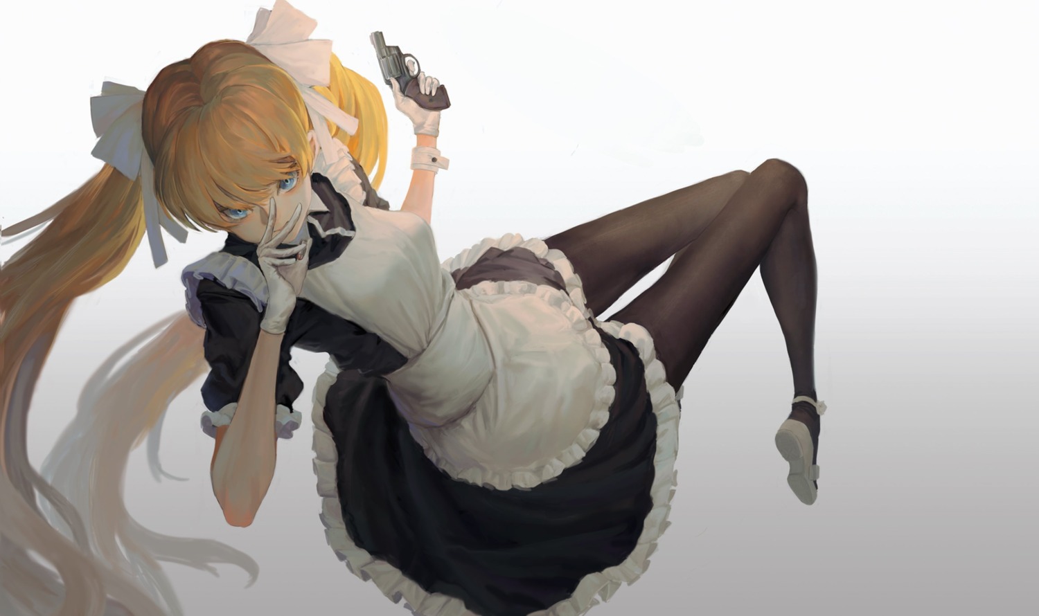 cutye gun maid pantyhose skirt_lift