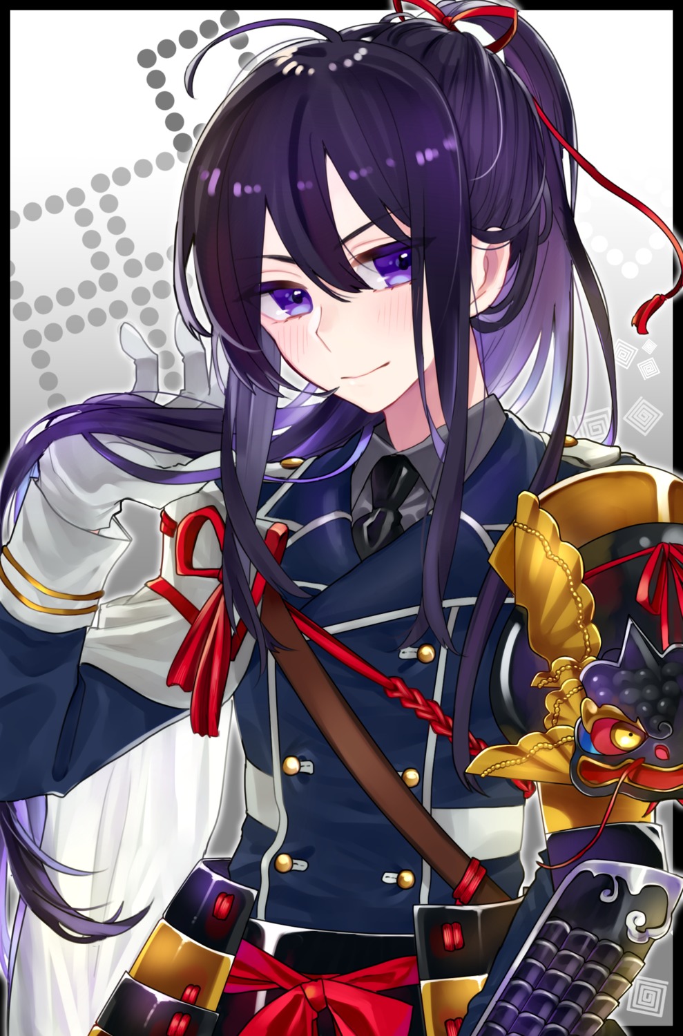 asuma_(hanezu) male namazuo_toushirou touken_ranbu uniform