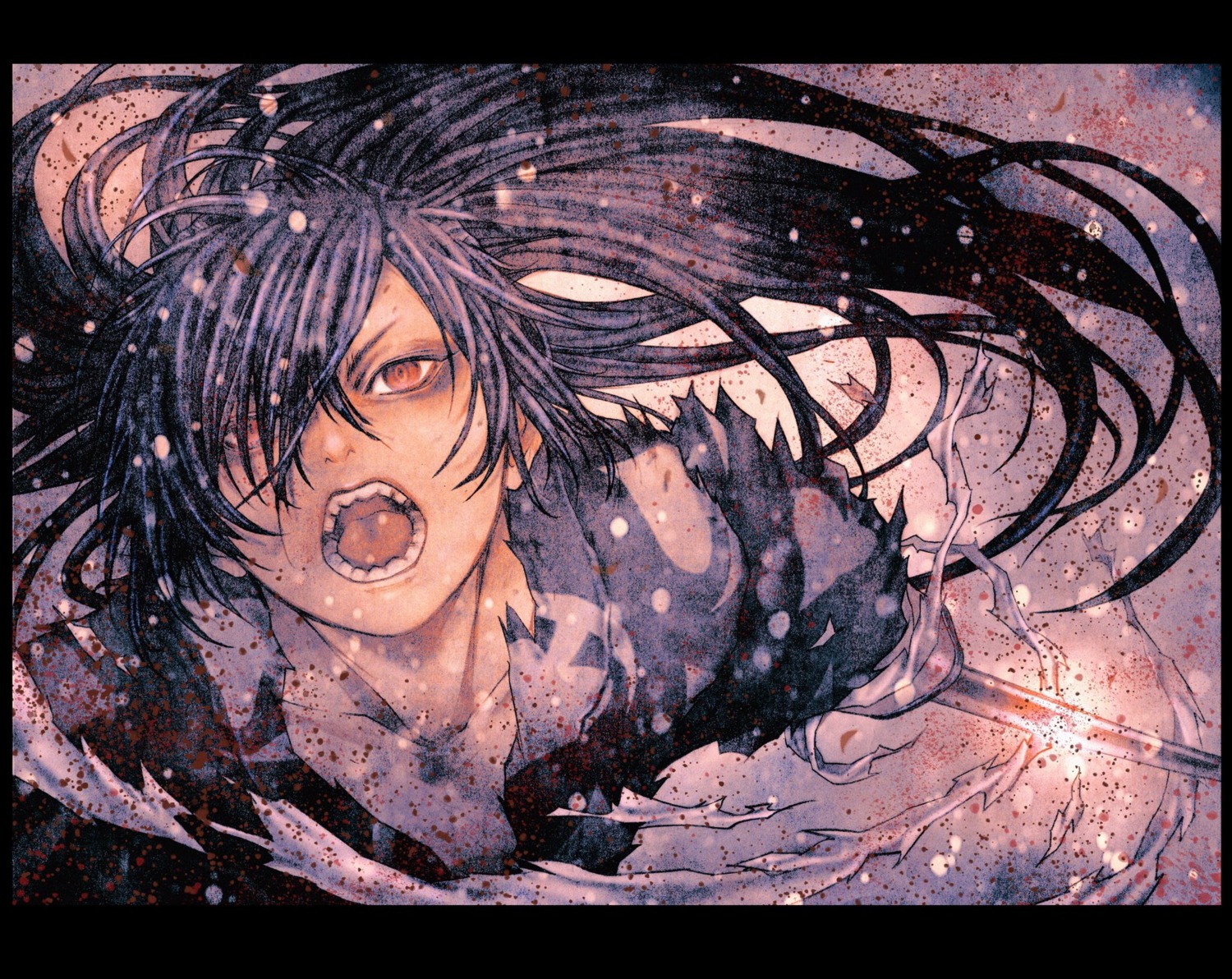 asada_hiroyuki bandages dororo_(manga) hyakkimaru_(dororo) kimono male