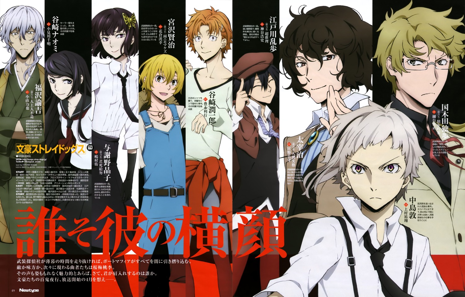 Atsushi Nakajima (Bungo Stray Dogs) - Wikipedia