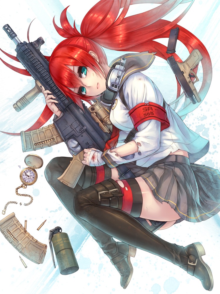 2d gun thighhighs