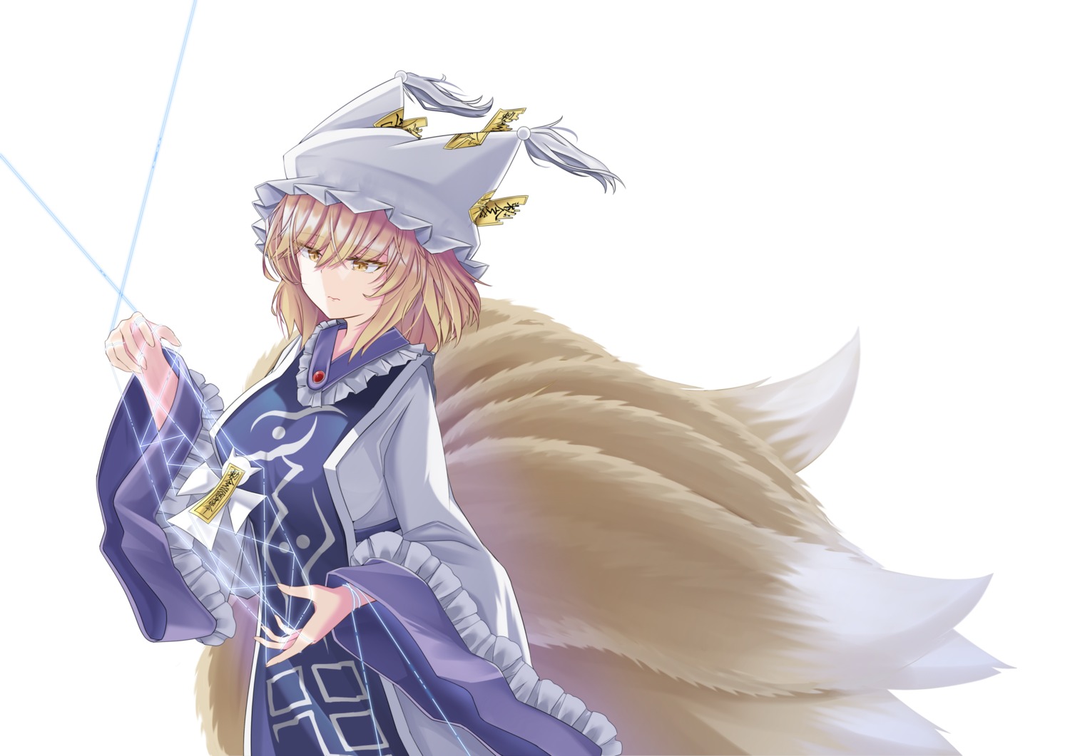 animal_ears kitsune sarasadou_dan tail touhou yakumo_ran