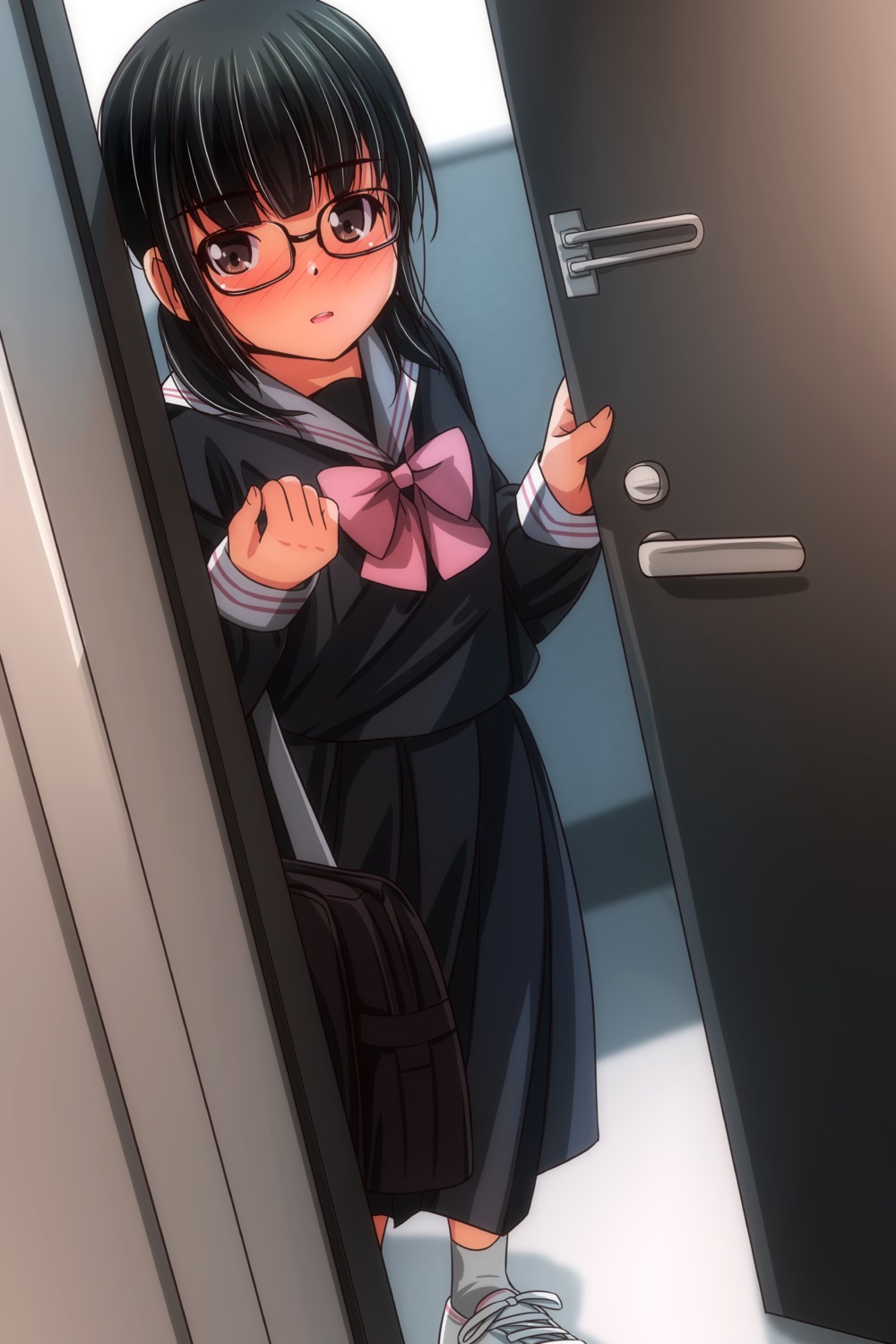 matsunaga_kouyou megane seifuku