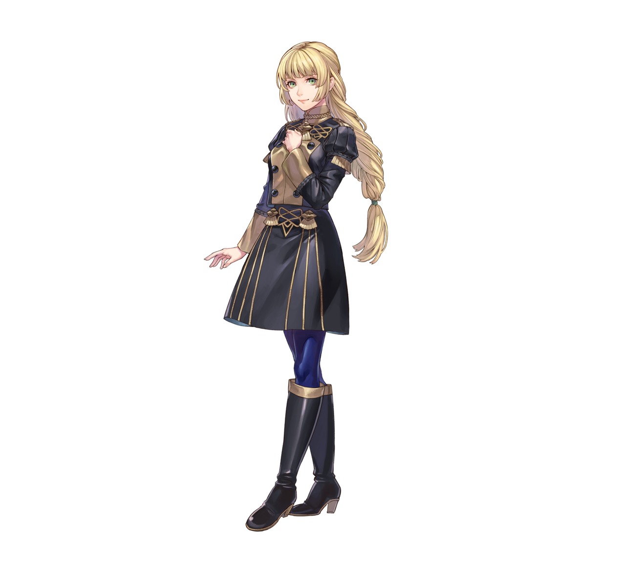 fire_emblem fire_emblem_heroes fire_emblem_three_houses heels ingrid_(fire_emblem) nintendo nishiki_areku uniform