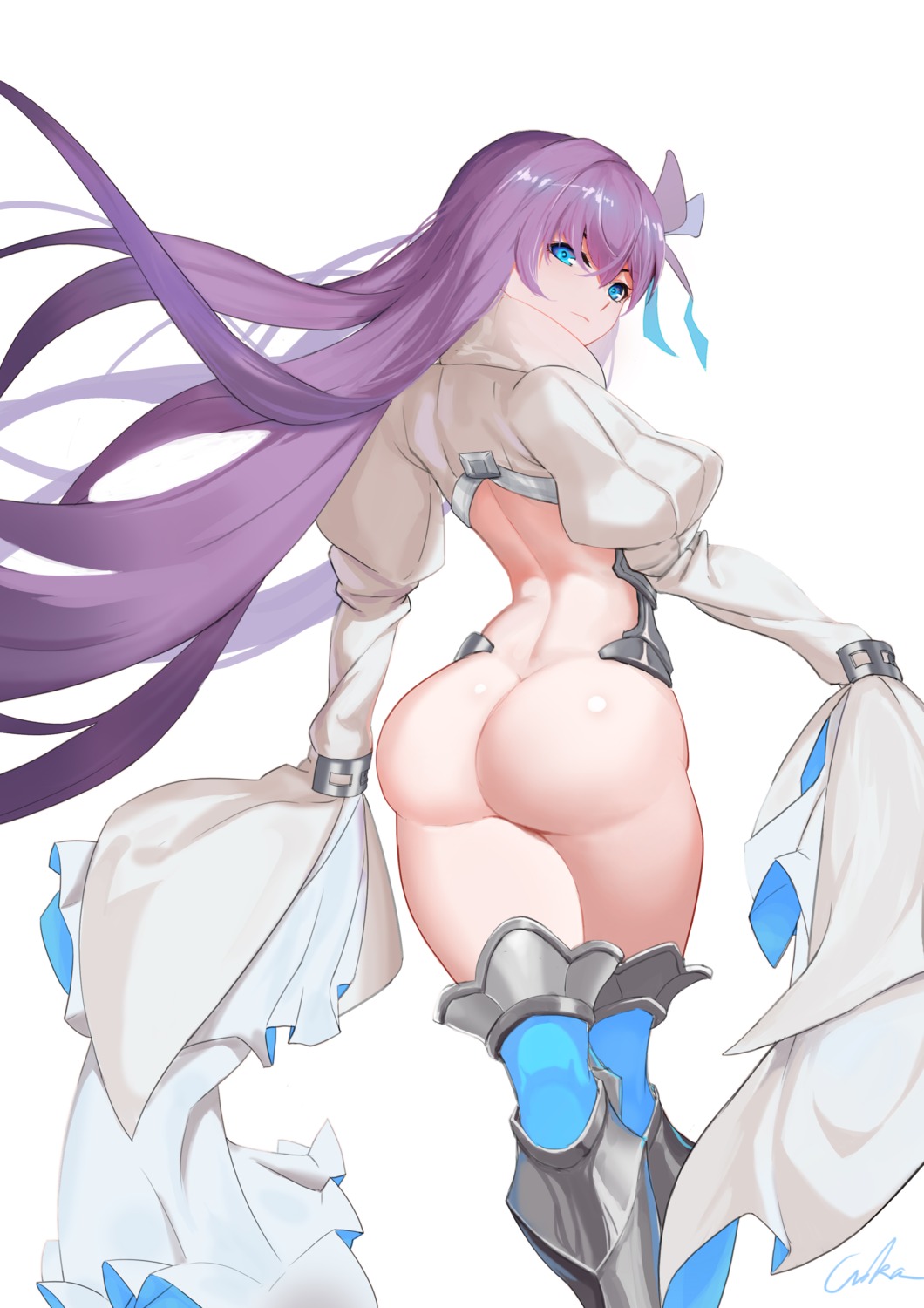 armor ass bottomless fate/grand_order meltryllis tagme thighhighs