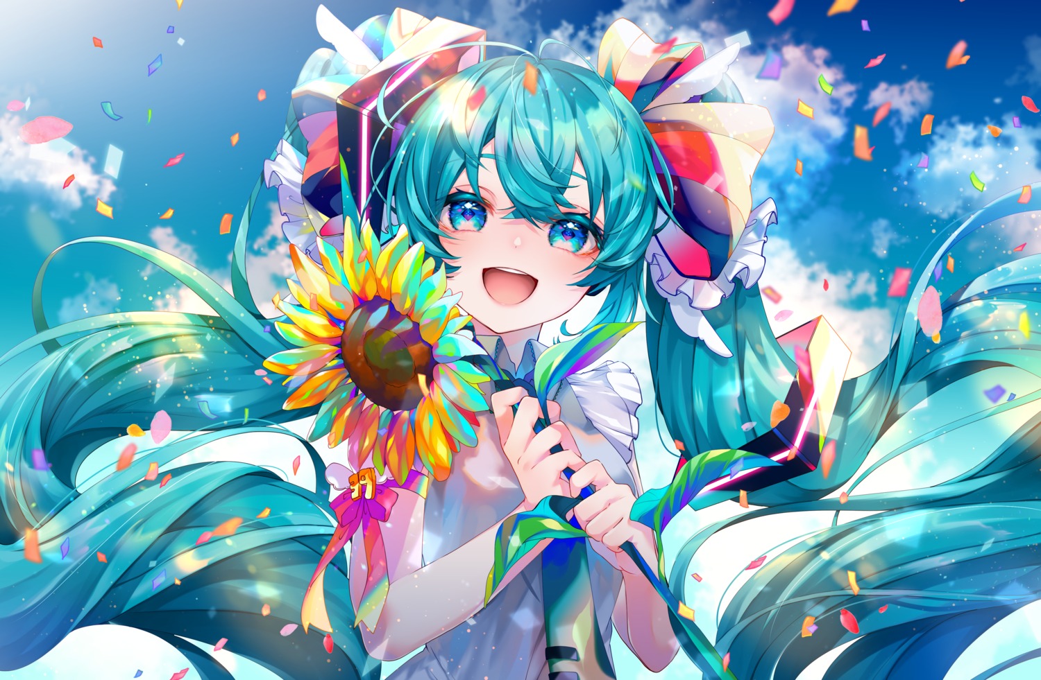 hatsune_miku shirayuki_towa vocaloid