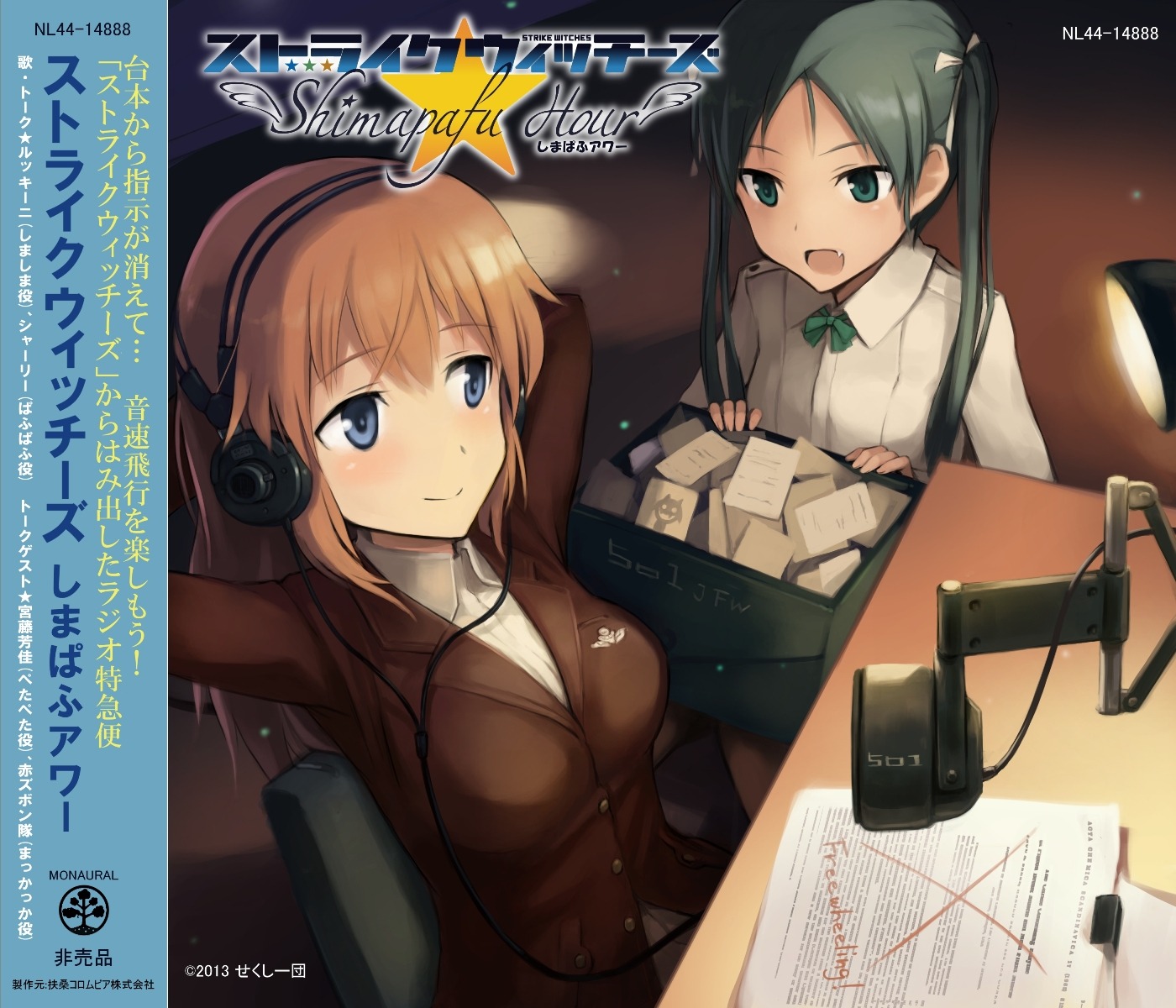 charlotte_e_yeager francesca_lucchini headphones lif strike_witches