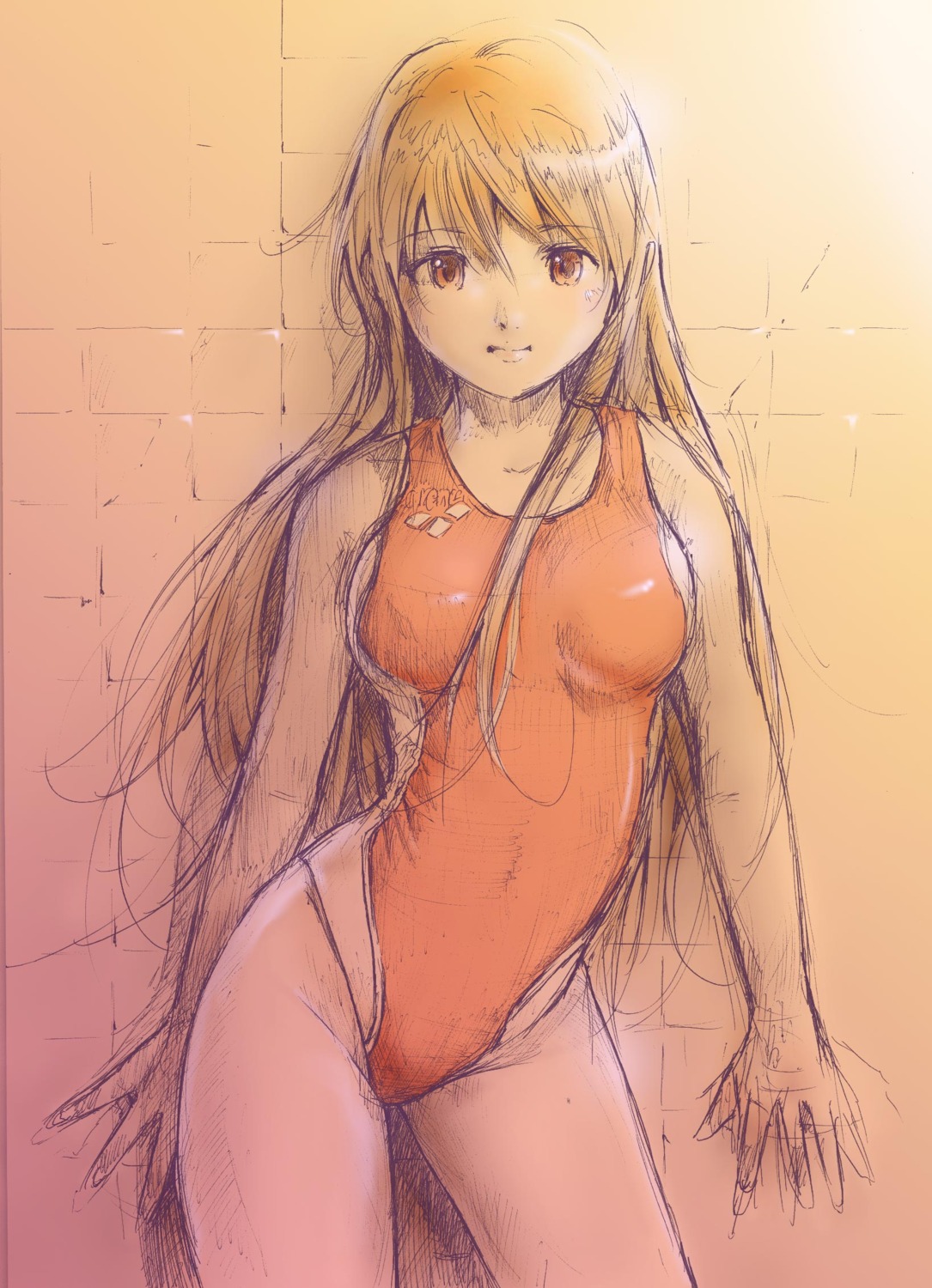 asahina_mikuru mayo_riyo sketch suzumiya_haruhi_no_yuuutsu swimsuits