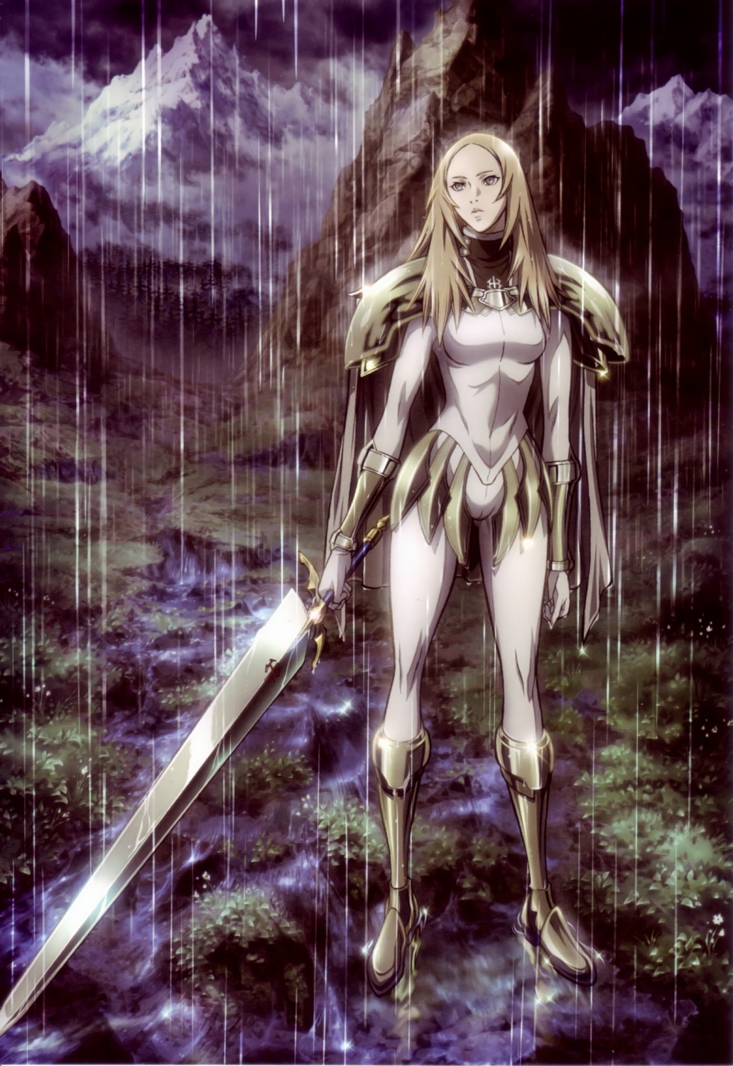 armor bodysuit claymore miria sword