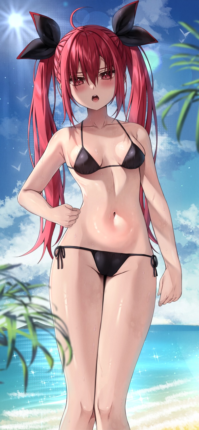 bikini date_a_live itsuka_kotori swimsuits vitaminechan