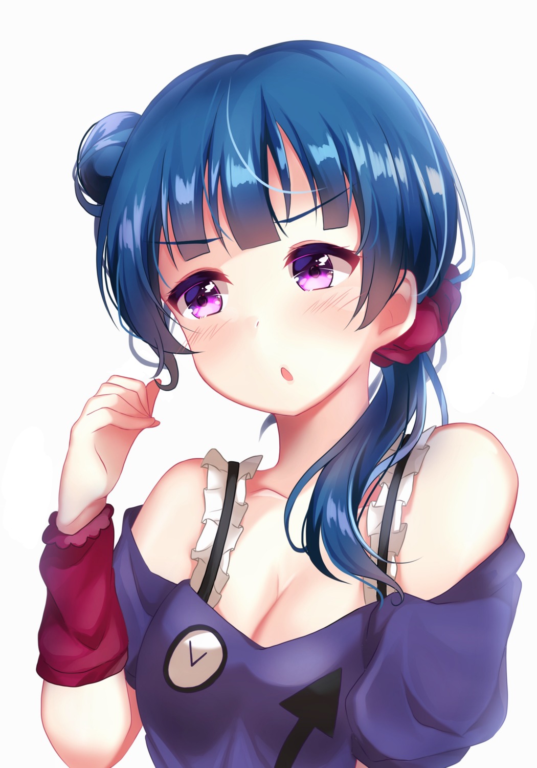 cleavage depe love_live!_sunshine!! tsushima_yoshiko