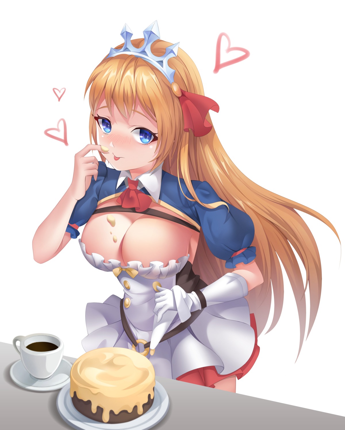 cream dongcilagedaci no_bra pecorine princess_connect princess_connect!_re:dive