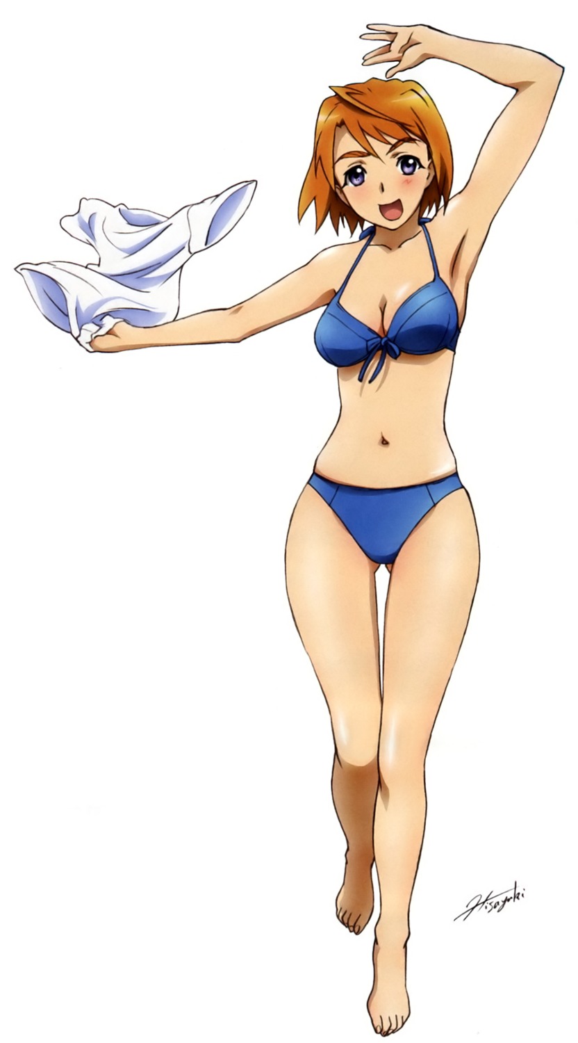 bikini cleavage hisayuki_hirokazu mai_hime swimsuits tokiha_mai