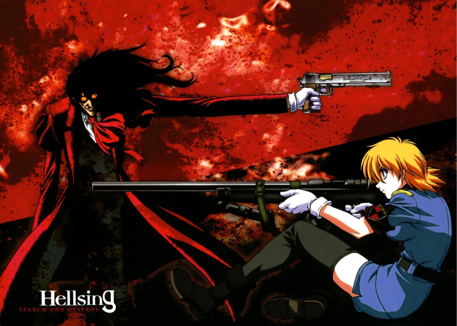 Hellsing #Alucard #SerasVictoria #AxS