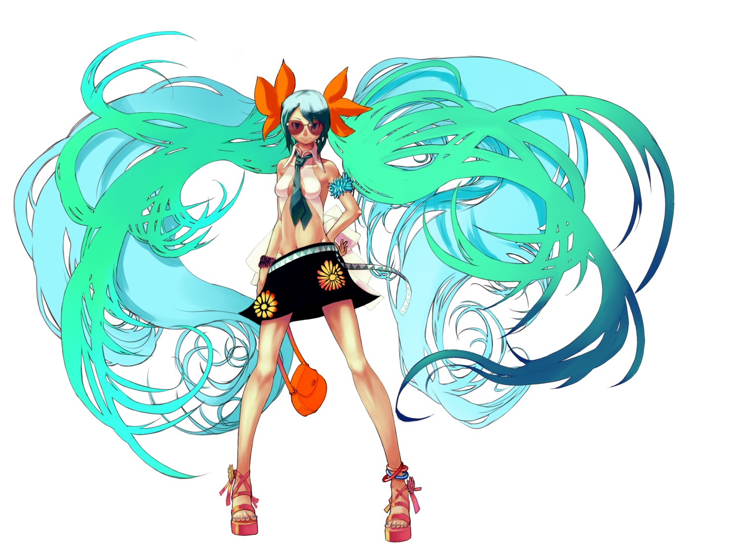 hatsune_miku kansousamehada vocaloid